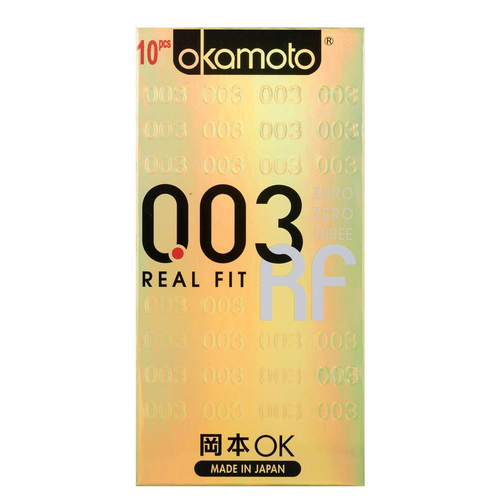 0.03mm OKAMOTO Gold Edition Real Fit Condom 10pcs